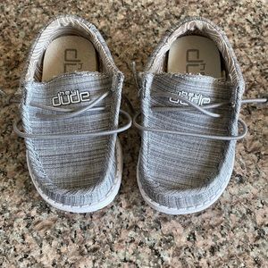 Hey Dude toddler size 5 -Wally toddler Linen Stone